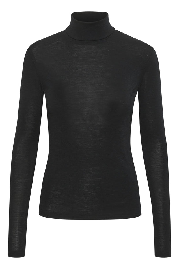 Sort NiniaGZ wool rollneck - Stilshoppen
