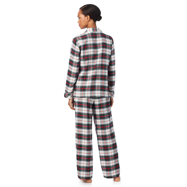 Lrl L/s Notch Collar Long Pant Pj Set