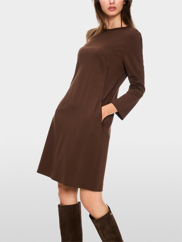 Brun Sporty jersey dress - Stilshoppen