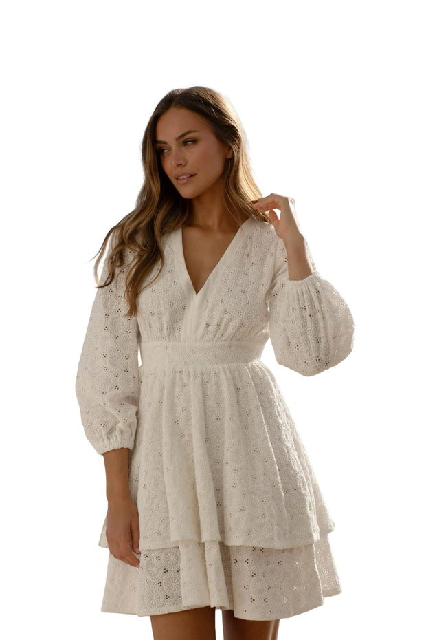 Hvit Clarisse dress