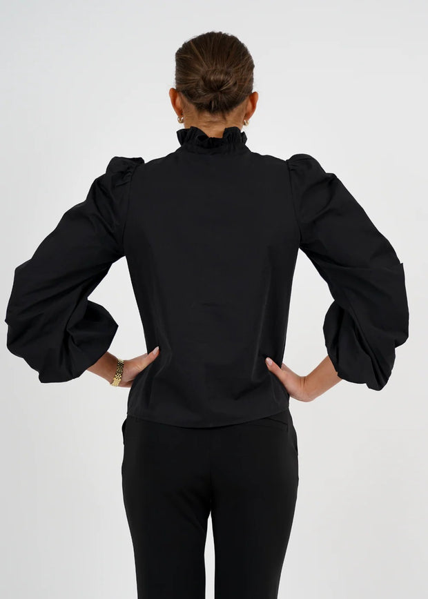 Black Sally Blouse