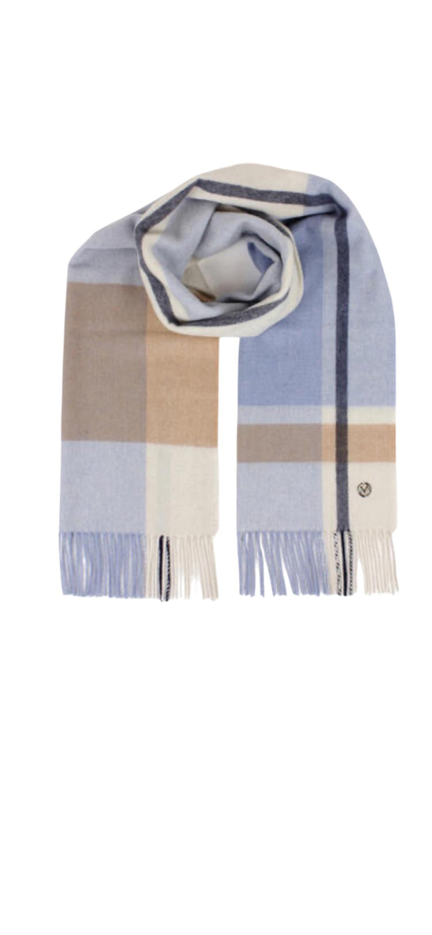 Lys Blå Emma Lammeullskjerf - Stilshoppen