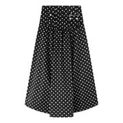 Printed Satin Corset Skirt - Stilshoppen