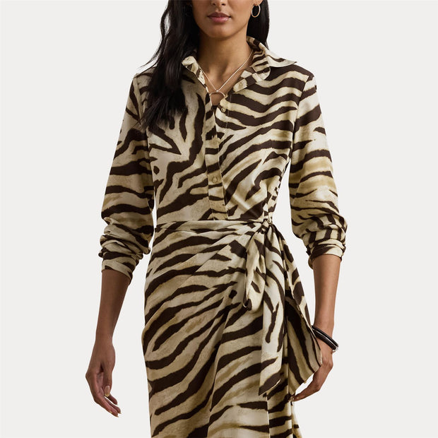 Zebra-Print shirt dress - Stilshoppen