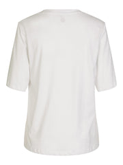 White Basic Fachion T-Shirt - Stilshoppen