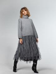 Soft Grey Valentine Skirt - Stilshoppen