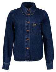 Blå Isa Shirt - Stilshoppen