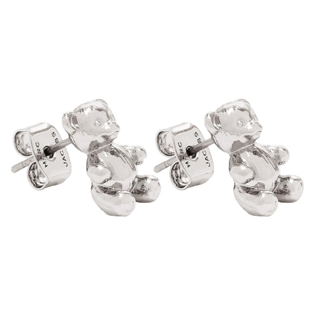 Sølv Teddy Bear Stud Earrings