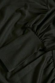Sort RifaGZ puff blouse - Stilshoppen