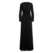 Black Long Nadira Gown Dress