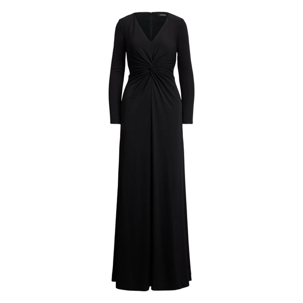 Black Long Nadira Gown Dress