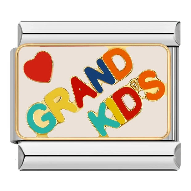 Love My Grand Kids charm - Stilshoppen