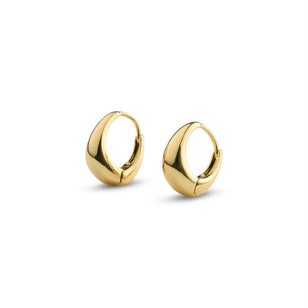 Hedvig Classic Wide Hoop Earrings