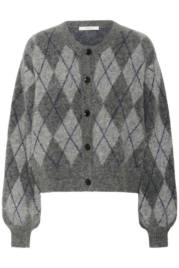 Grå GZsasi Cardigan - Stilshoppen