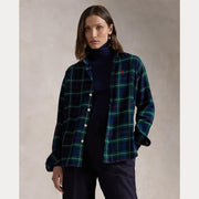 Grønnrutet Plaid Cotton shirt