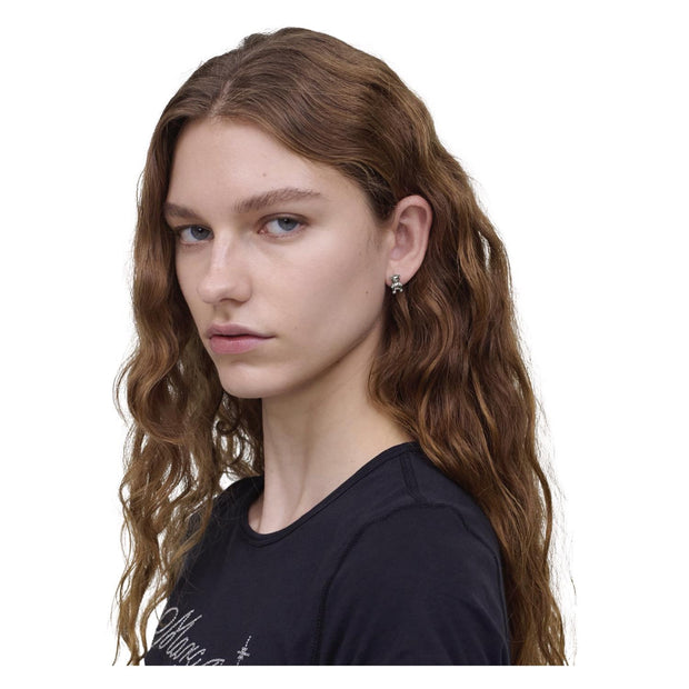 Sølv Teddy Bear Stud Earrings