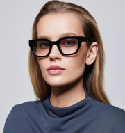 Dark Brown Kiara Tinted Readers Brille - Stilshoppen