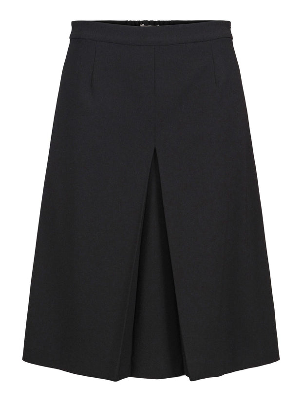Black Kneelong A-Shape Skirt - Stilshoppen