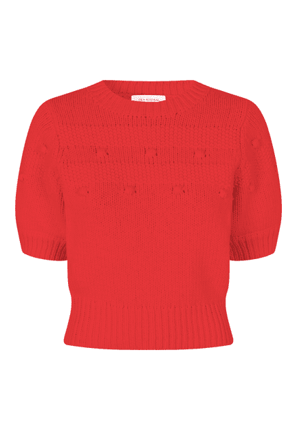 Rød NillaDea Short Sweater