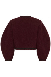 Burgunder GZsigrun Short Jacket - Stilshoppen
