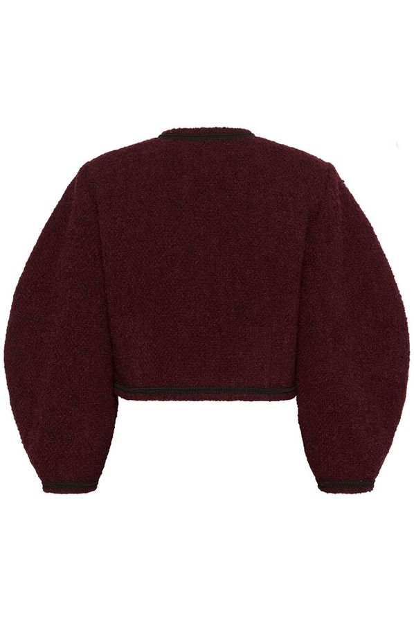 Burgunder GZsigrun Short Jacket - Stilshoppen