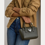 Dark Olive  Small Tanner Satchel