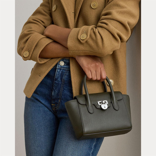 Dark Olive  Small Tanner Satchel