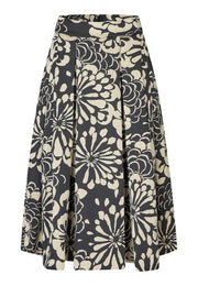 Sort/Offwhite AlbisDEA FLorana Skirt - Stilshoppen