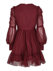 Bordeaux Aurora Dress - Stilshoppen