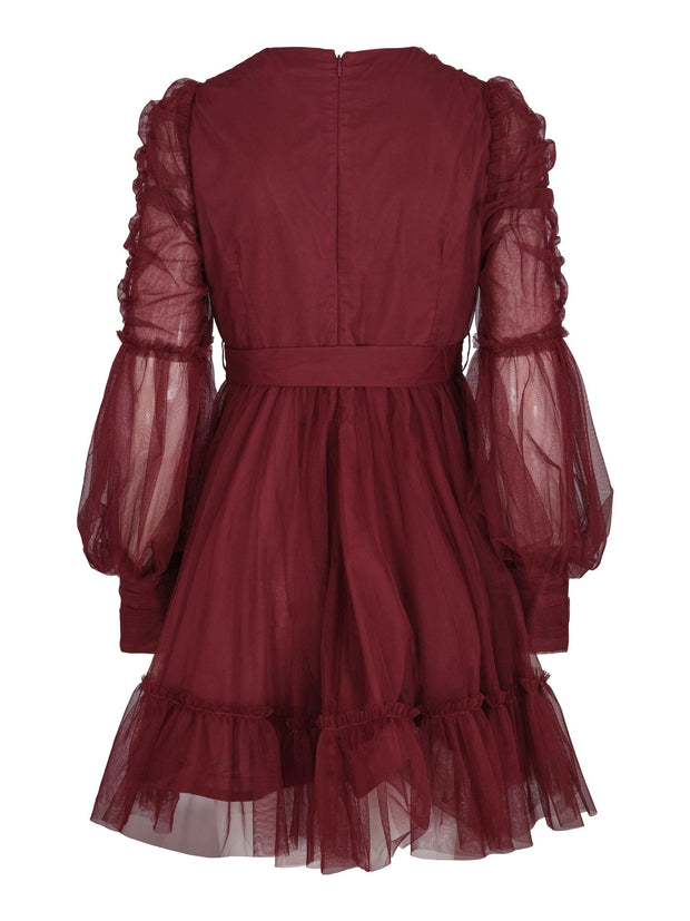 Bordeaux Aurora Dress - Stilshoppen