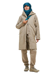 Beige Treeline Insulated Parka - Stilshoppen