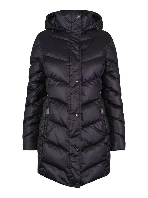 Navy Down jacket - Stilshoppen