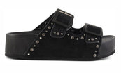 Black High Fussbet Rhinestones - Stilshoppen