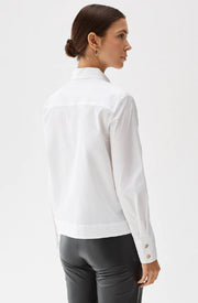 Hvit Noomi shirt - Stilshoppen