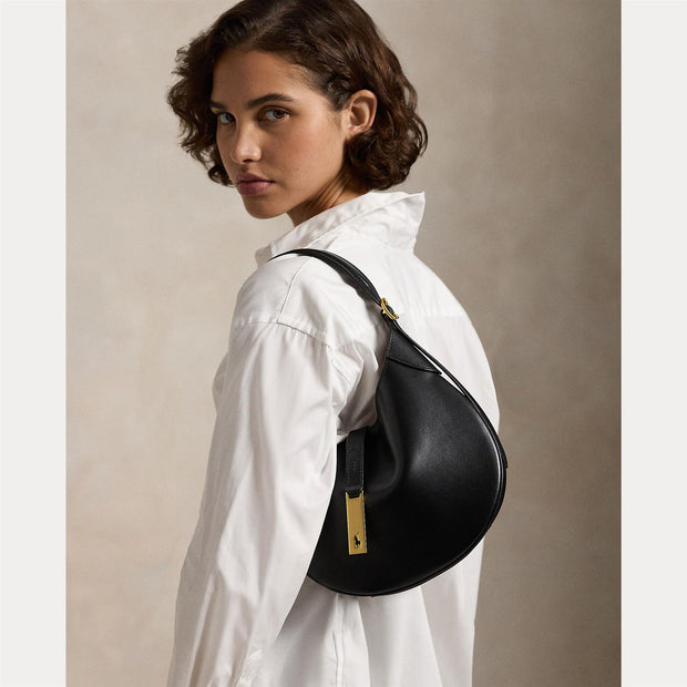Sort Polo ID Leather Small Shoulder Bag