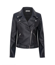 Sort Lee Biker Jacket - Stilshoppen