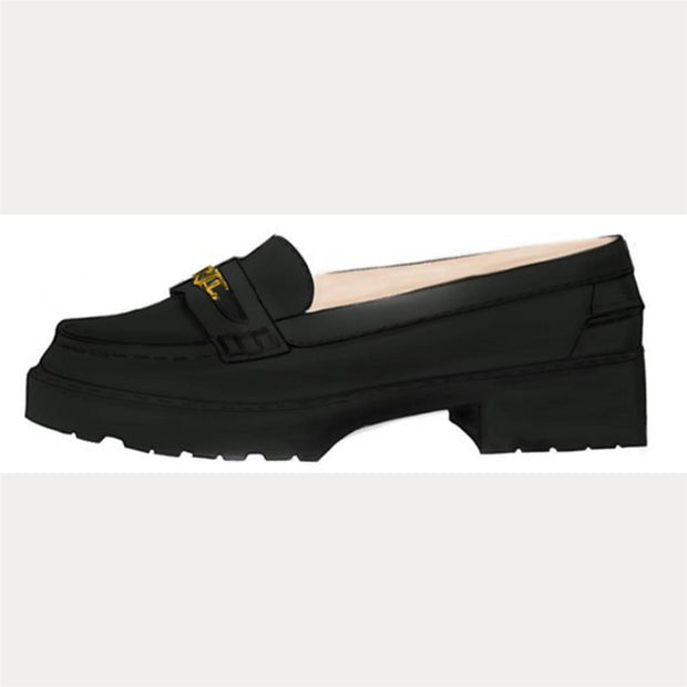 Sorte Merlin Penny Loafer - Stilshoppen