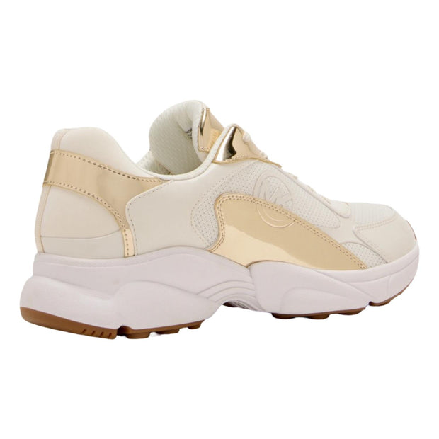 Hvit/gull Sami Trainer - Stilshoppen