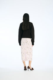 Sequin Midi Pencil Skirt