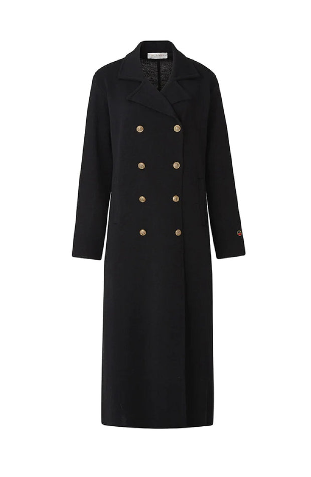 Sort Roma Coat - Stilshoppen