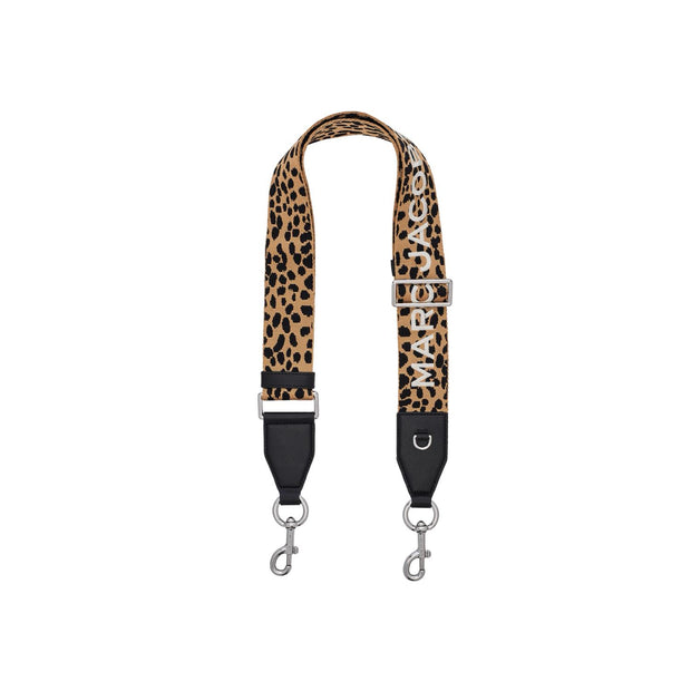 Black multi The Strap Cheetah EMB Logo Strap - Stilshoppen