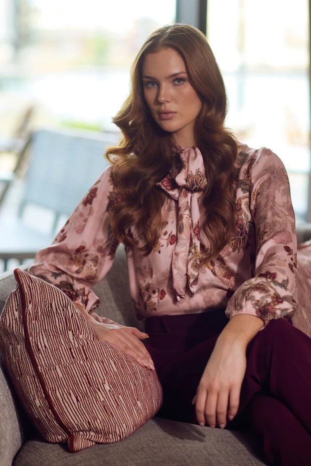 Flower Bow Blouse