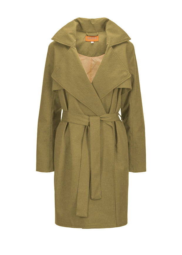 Lizard green YR coat - Stilshoppen