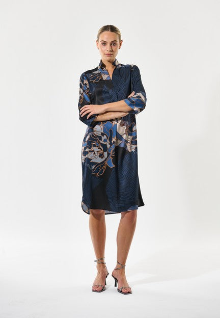 Blå KamillesDEA shirt dress - Stilshoppen