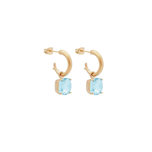 Ocean Blue Carla Swarovski ørepynt - Stilshoppen