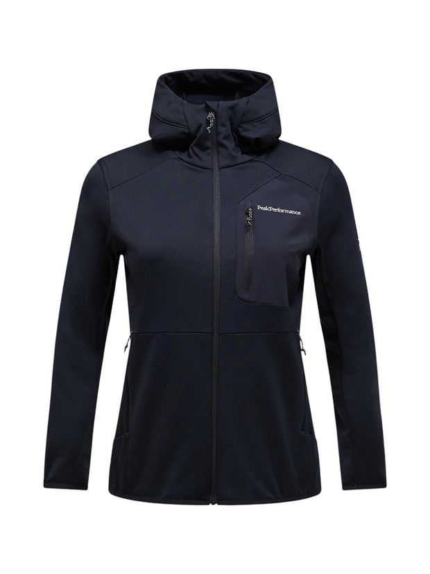 W Utility Light Zip Hood - Stilshoppen