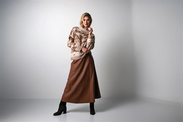 Brun Amanda Sweater - Stilshoppen