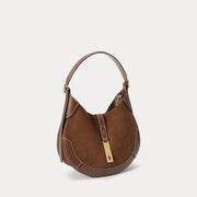 Brun Melert Small Shoulder Bag