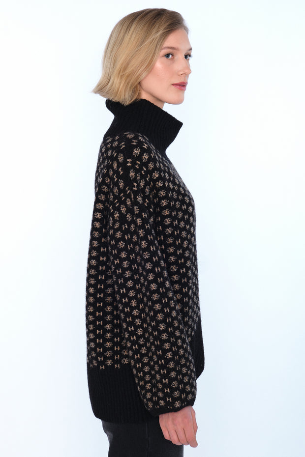Black Logo Sweater