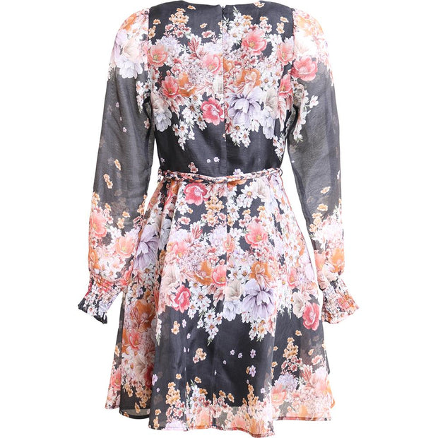 Sort Violetta Dress - Stilshoppen
